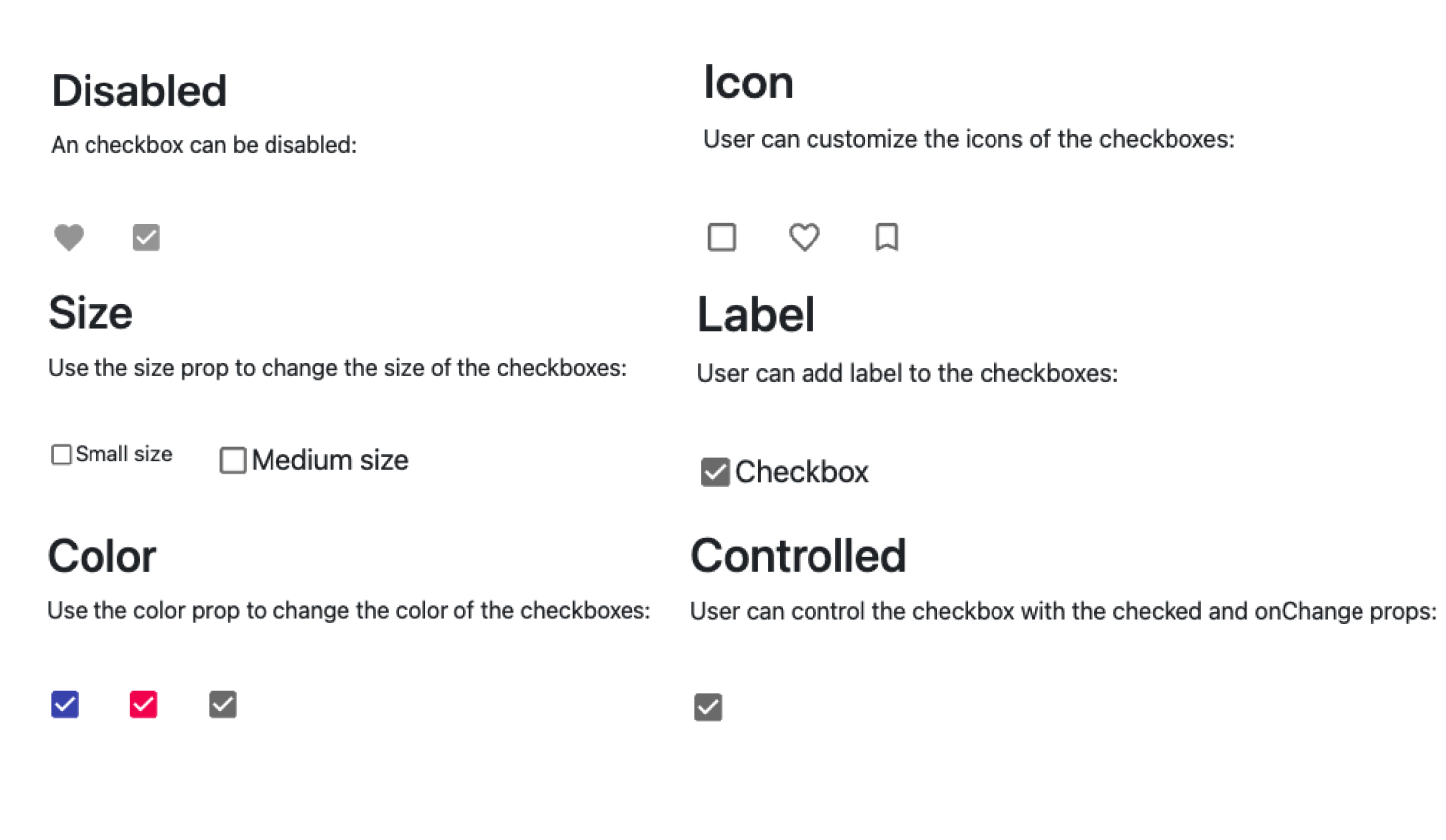 React Component Library.